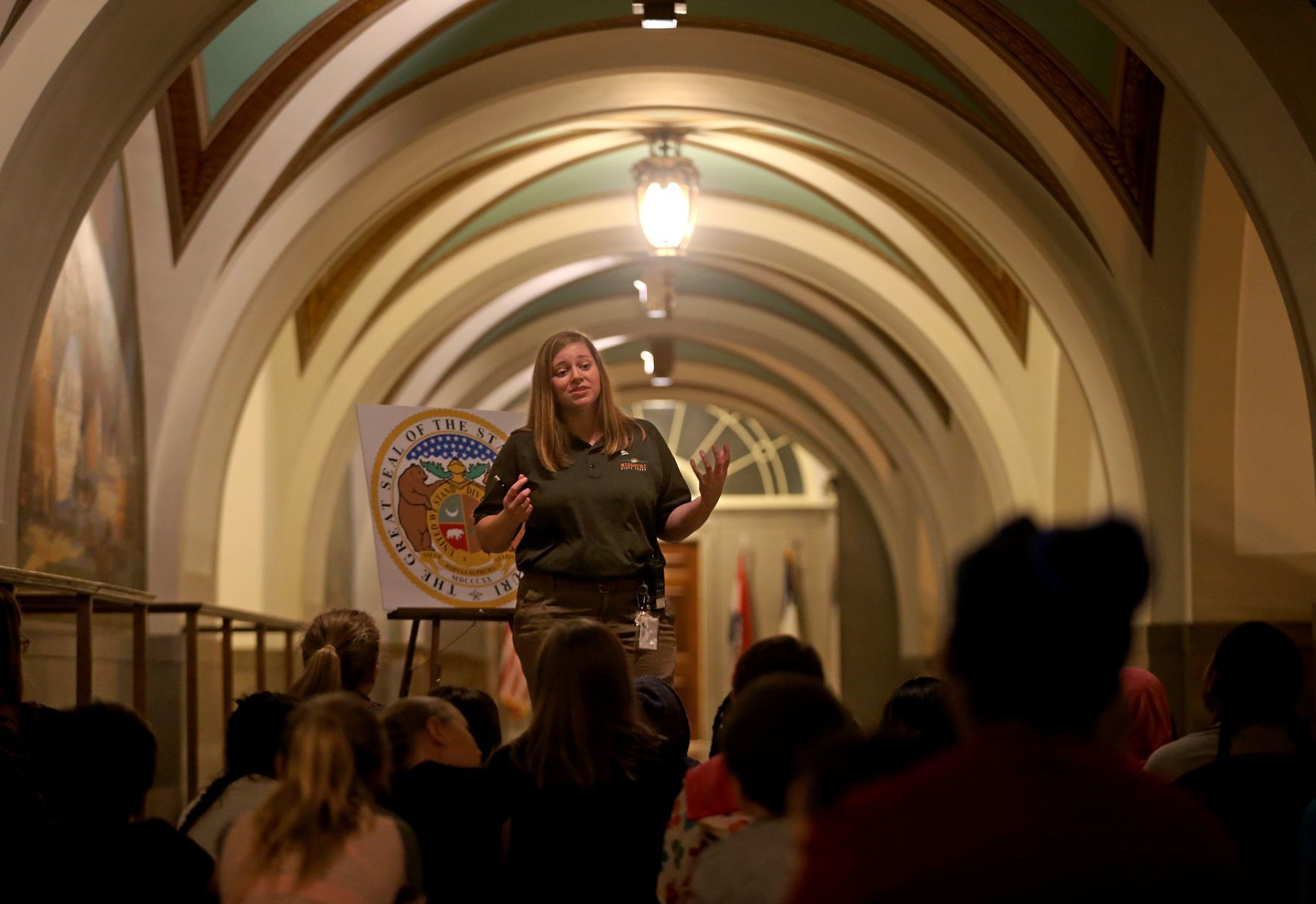 The Missouri capitol is its own museum of art